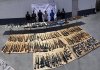 Un arsenal, que presuntamente iba destinado a grupos criminales, fue incautado por el Gobierno de México en el estado de Nuevo León.