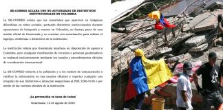 Conred aclara que rescatistas que aparecen en videos de Colombia no forman parte de misión oficial de Guatemala. Foto: La Hora.