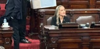 Ivanna Bonilla Oliva como nueva diputada de la Unidad Nacional de la Esperanza (UNE). Foto La Hora: Roberto Cordón.