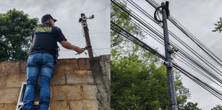 PNC desinstala 19 cámaras clandestinas que eran utilizadas por estructuras criminales en Amatitlán PNC desinstala 19 cámaras clandestinas que eran utilizadas por estructuras criminales en Amatitlán. Foto La Hora: PNC.
