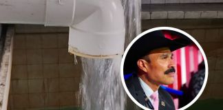 Bran advirtió que la Municipalidad podría intervenir los pozos de agua que abastecen a la colonia El Milagro. Foto La Hora: ACOVA / Neto Bran.