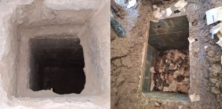 Operativo en Pavón: Tras localización de túnel, destruyen más de 700 cervezas y droga Túnel clandestino en la Granja Modelo de Rehabilitación Pavón, en Fraijanes. Foto La Hora: SP.