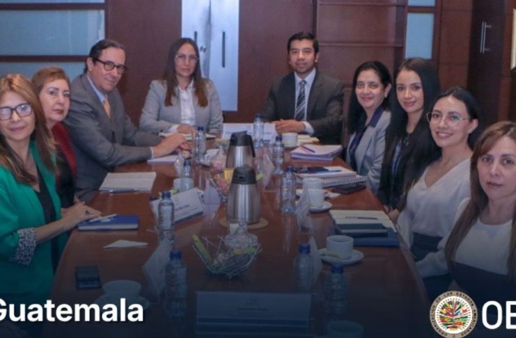 Seguimiento al proceso de selección del próximo Contralor General de Cuentas. Foto La Hora: OEA.