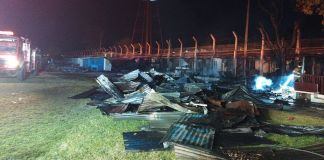 Incendio afecta cocina, comedor y lavandería de la Granja Penal Cantel en Quetzaltenango Incendio afecta cocina, comedor y lavandería de la Granja Penal Cantel. Foto La Hora: CVB.