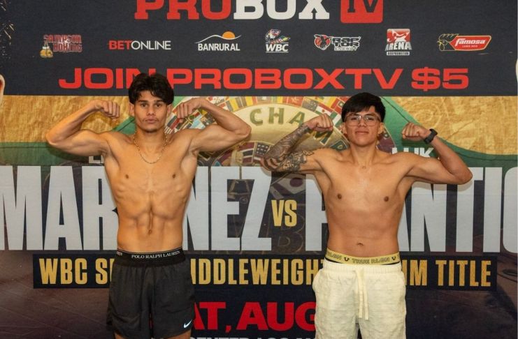 Amador Méndez peleará este 29 de agosto en Los Ángeles. Foto La Hora: ProboxTV.