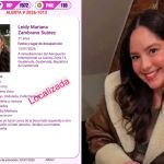 eidy Mariana Zambrano Suárez, de 31 años, fue localizada. Foto La Hora: Isabel-Claudina / RR.SS.