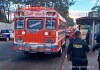 Hecho armado en zona 8 que resultó en un cierre vial que afectaría la circulación de la calzada Atanasio Tzul y el bulevar Liberación. Foto La Hora: Amílcar Montejo