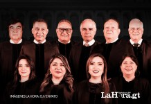 Los 10 magistrados que conforman el bloque dominante de la Corte Suprema volverán a repartirse cuotas de poder mediante 145 nombramientos de jueces. Diseño La Hora: Alejandro Ramírez.