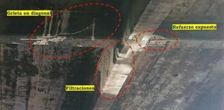 Puente vehicular del Anillo Periférico y calzada Raúl Aguilar Batres, ubicado en la zona 11 capitalina. Foto La Hora: CIV.