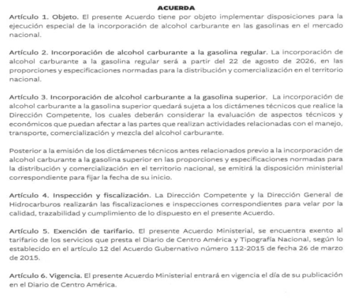 Acuerdo Ministerial 333-2026/SG. Foto La Hora: Captura de pantalla.