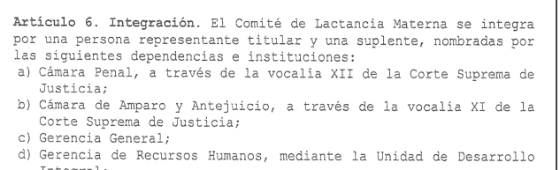 Extracto del reglamento publicado en el diario oficial. Foto La Hora: DCA