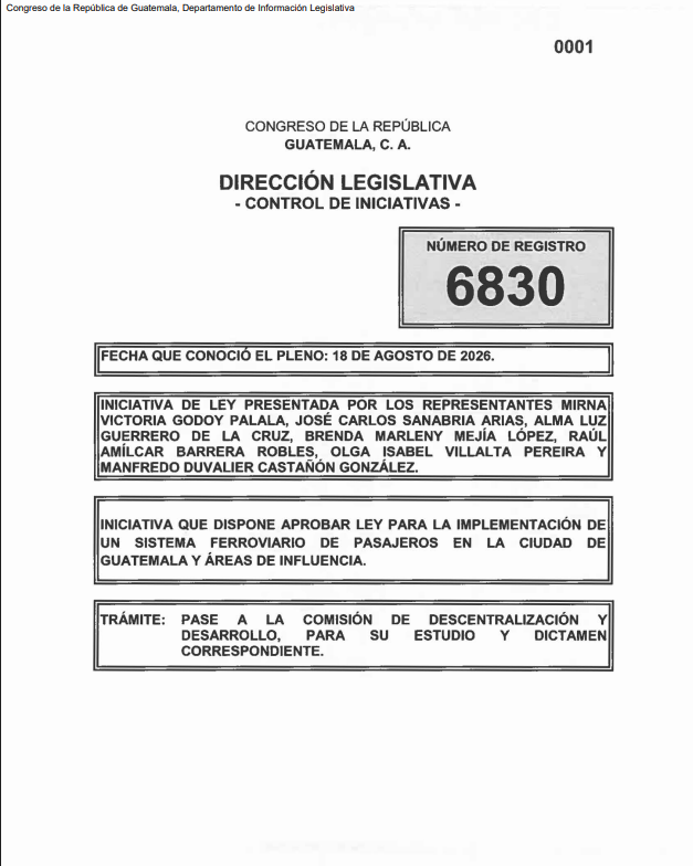 iniciativa 6830