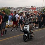 Una caravana de migrantes salió desde Tapachula