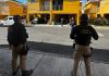 Comando Antisecuestros de la PNC durante operativo en San José Pinula. Foto La Hora: PNC
