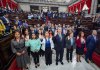 Juramentación de la Comisión de Postulación del jefe de la Contraloría. Foto La Hora: Organismo Legislativo