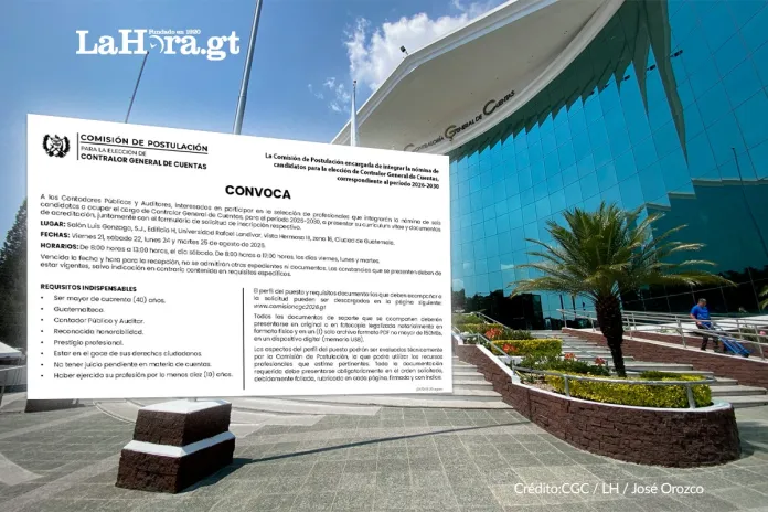 Contraloria convocatoria