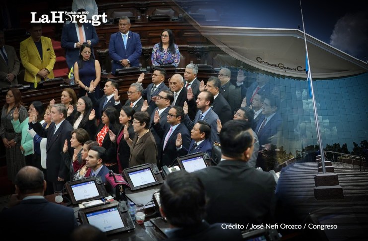 La Comisión de Postulación de la Contraloría General de Cuentas. Foto La Hora: Francisco Altán
