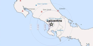 Costa Rica es sacudida por dos fuertes sismos la madrugada de este lunes 24 de agosto