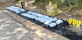 Decomiso de marihuana en Petén. Foto La Hora: PNC