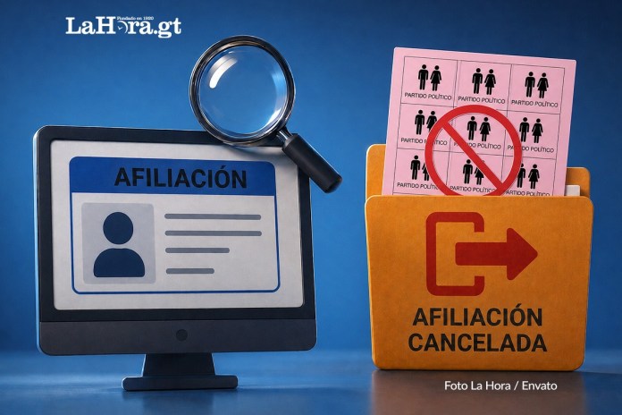 El proceso para desafiliarse de un partido político en Guatemala. Foto: La Hora/ Envato/ Francisco Altán