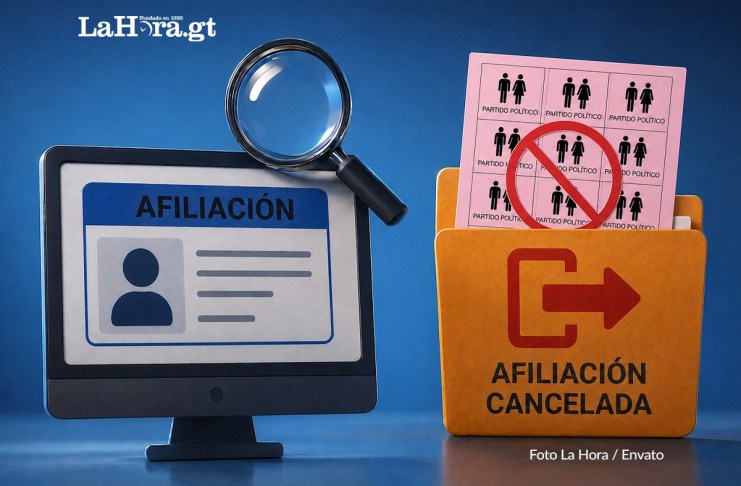El proceso para desafiliarse de un partido político en Guatemala. Foto: La Hora/ Envato/ Francisco Altán