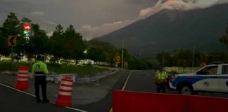 Erupción volcán de Fuego