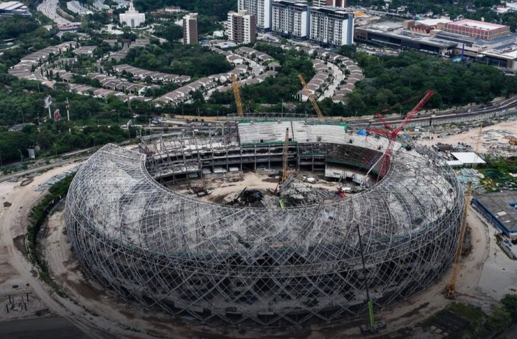 Estadio Nacional en El Salvador previsto para julio de 2027. Foto La Hora: INDES