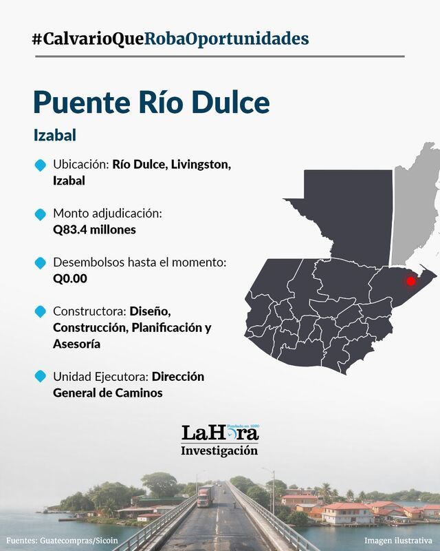 puente rio dulce