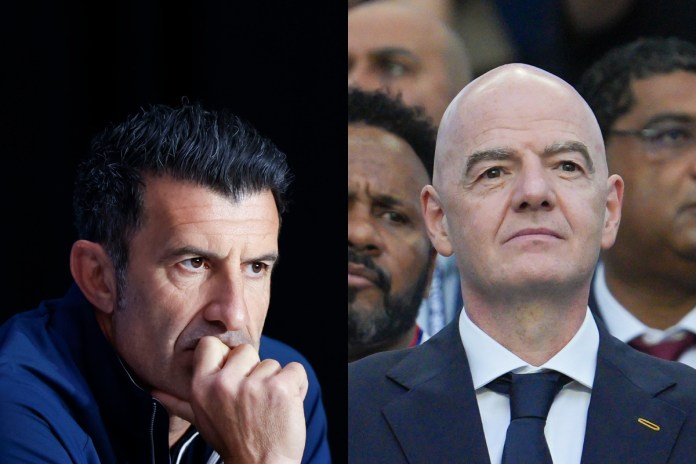 Luis Figo solicitó la renuncia de Gianni Infantino como presidente de la FIFA debido a su plan fallido de privatizar el Mundial.