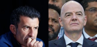 Luis Figo solicitó la renuncia de Gianni Infantino como presidente de la FIFA debido a su plan fallido de privatizar el Mundial.