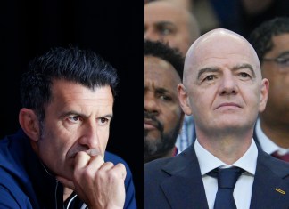 Luis Figo solicitó la renuncia de Gianni Infantino como presidente de la FIFA debido a su plan fallido de privatizar el Mundial.
