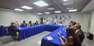 Delegación de la Mesa de Infraestructura evalúa modelos de APP y gestión portuaria en visita clave tras aprobarse nuevas leyes en el país. Foto La Hora: Cortesía Fundesa