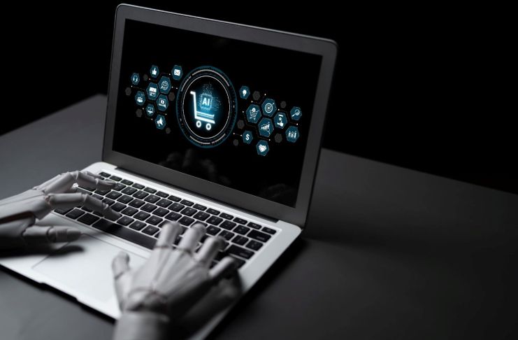 Inteligencia artificial: de buscar a conversar, así cambian nuestras decisiones de compra La IA se está convirtiendo en un asistente clave en las compras electrónicas. Foto La Hora: Shutterstock/Summit Art Creations