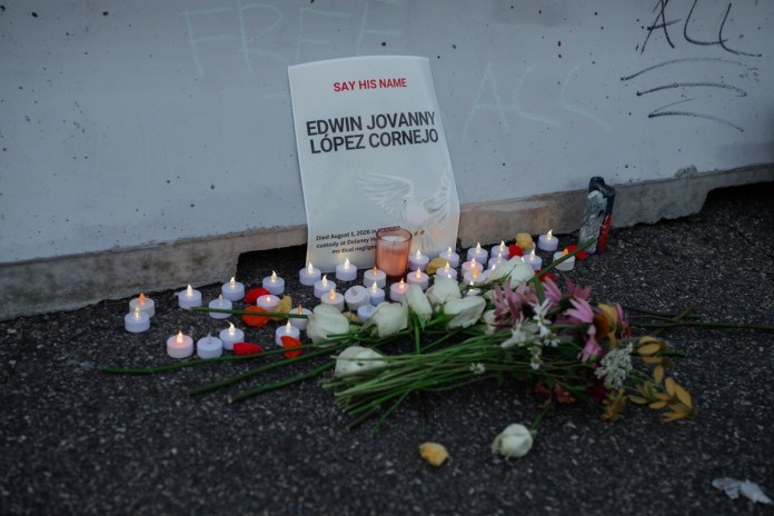 El migrante salvadoreño Edwin López Cornejo murió mientras estaba bajo custodia de ICE en un centro de detención de Nueva Jersey.