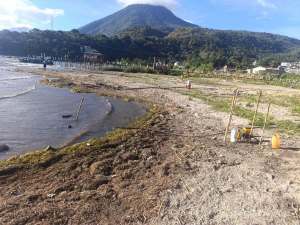 ¿Metros o centímetros? Amsclae explica el descenso del Lago de Atitlán