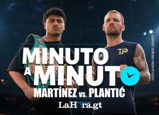 Con una brillante exhibición, Lester Martínez retiene el título al vencer a Luka Plantic El boxeador guatemalteco Lester Martínez durante su preparación para enfrentar al croata Luka Plantić en Los Ángeles.