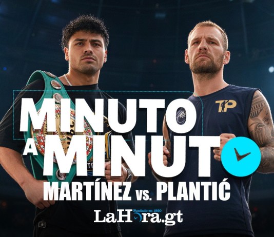 En vivo: Lester Martínez vs. Luka Plantic todo listo para esperado combate por el título interino del CMB El boxeador guatemalteco Lester Martínez durante su preparación para enfrentar al croata Luka Plantić en Los Ángeles.