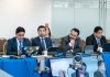 Ante la CIDH el MP reconoce persecución judicial en la era de Consuelo Porras y promete corregirla Edwin Chavajay (al centro, a la derecha), secretario general del Ministerio Público, y Elvyn Díaz, director de la Copadeh, durante la intervención del Estado de Guatemala en la audiencia de la CIDH sobre el fortalecimiento institucional del MP, celebrada en Washington.