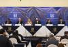 TSE presenta el SIP 245, el sustituto del TREP para las Elecciones 2027 Magistrados del Tribunal Supremo Electoral (TSE) en la reunión mensual de partidos políticos de agosto. Foto La Hora: José Orozco