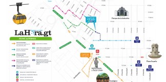 Mapa | Aerómetro cambia la movilidad en Roosevelt: estas vías puede utilizar. Arte La Hora: Alejandro Ramírez.
