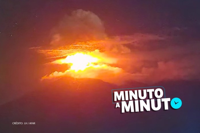 Minuto a minuto volcan de Fuego La reciente actividad eruptiva del volcán de Fuego hizo que las autoridades tomaran la decisión de evacuar comunidades y suspender clases en distintos departamentos.