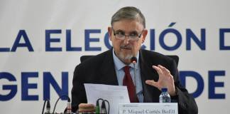 En la foto el padre Miquel Cortés de la URL