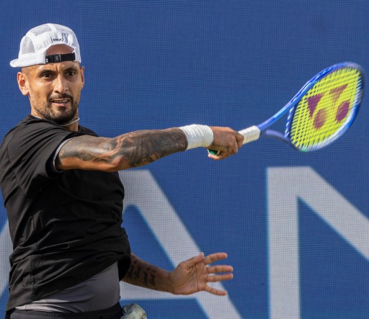 El tenista australiano Nick Kyrgios, ex número 13 del mundo, fue suspendido provisionalmente tras dar positivo por cocaína en un control realizado en el Abierto de Mallorca.