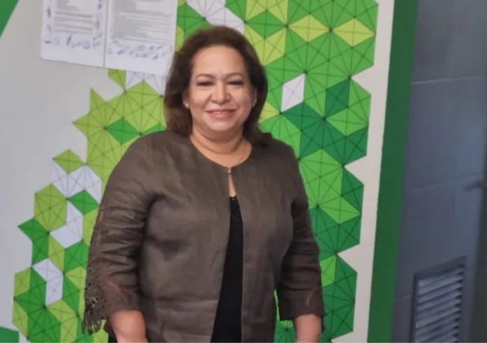 Nora Segura, extitular de la Contraloría General de Cuentas. Foto La Hora: Archivo