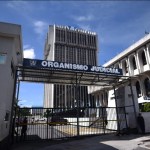 Torre de Tribunales del Organismo Judicial, en la zona 1 de la Ciudad de Guatemala. En este edificio funcionan distintos órganos jurisdiccionales y dependencias de la institución. Foto La Hora: Archivos.