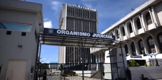 Torre de Tribunales del Organismo Judicial, en la zona 1 de la Ciudad de Guatemala. En este edificio funcionan distintos órganos jurisdiccionales y dependencias de la institución. Foto La Hora: Archivos.