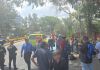 Tránsito complicado a inmediaciones de El Trébol por cierre tras ataque armado Tránsito afectado por hecho de violencia