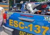 Policía Nacional Civil (PNC) en Escuintla. Foto La Hora: PNC