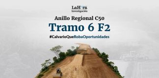 Anillo Regional C50, tramo 6, fase 2: Q200 millones por una ampliación que se hace de forma aislada Anillo REgional C50, tramo 6, fase 2
