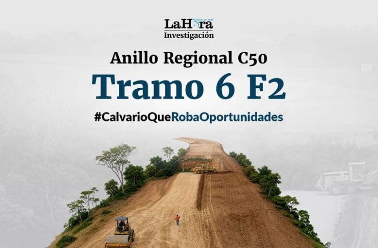 Anillo Regional C50, tramo 6, fase 2: Q200 millones por una ampliación que se hace de forma aislada Anillo REgional C50, tramo 6, fase 2